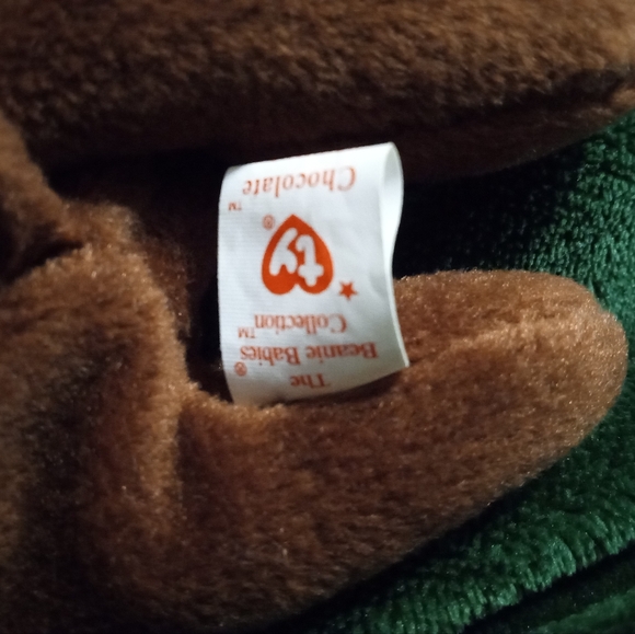 Chocolate moose beanie baby - Picture 3 of 5